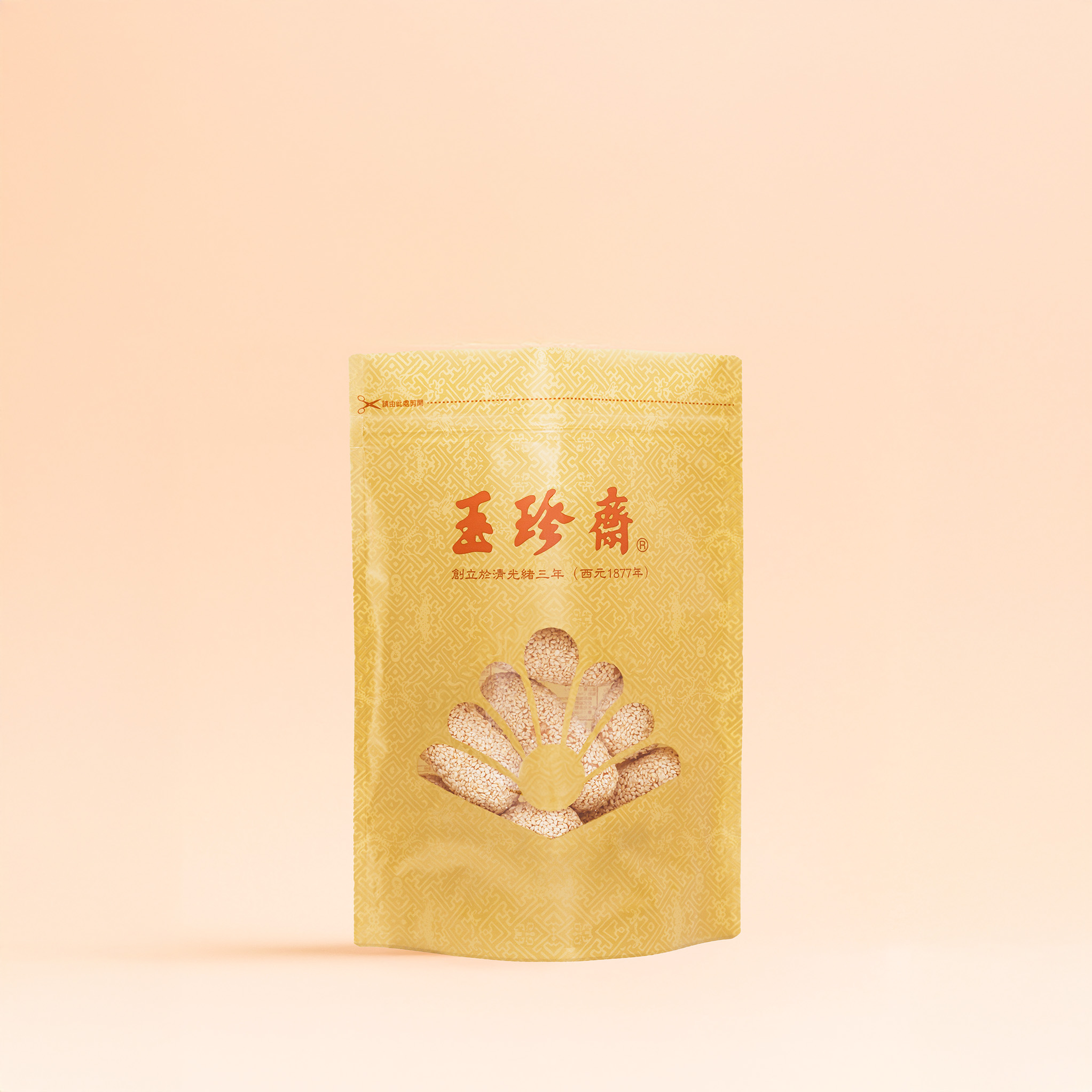 大包夾鏈袋-芝麻條老-方