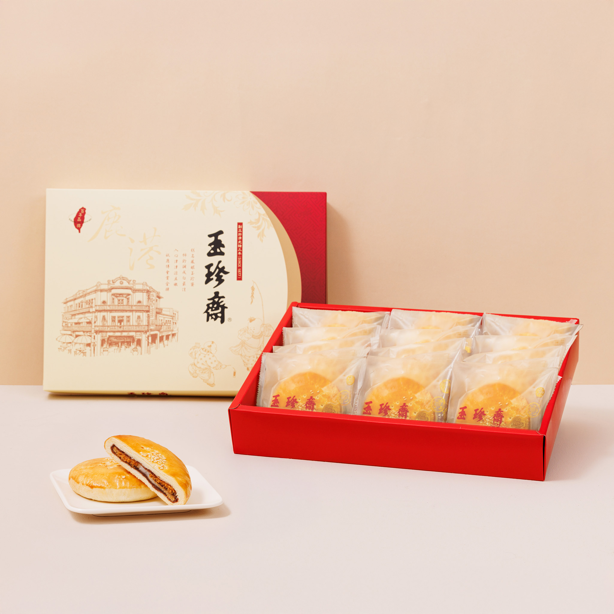 禮盒情境-QQ餅12入禮盒